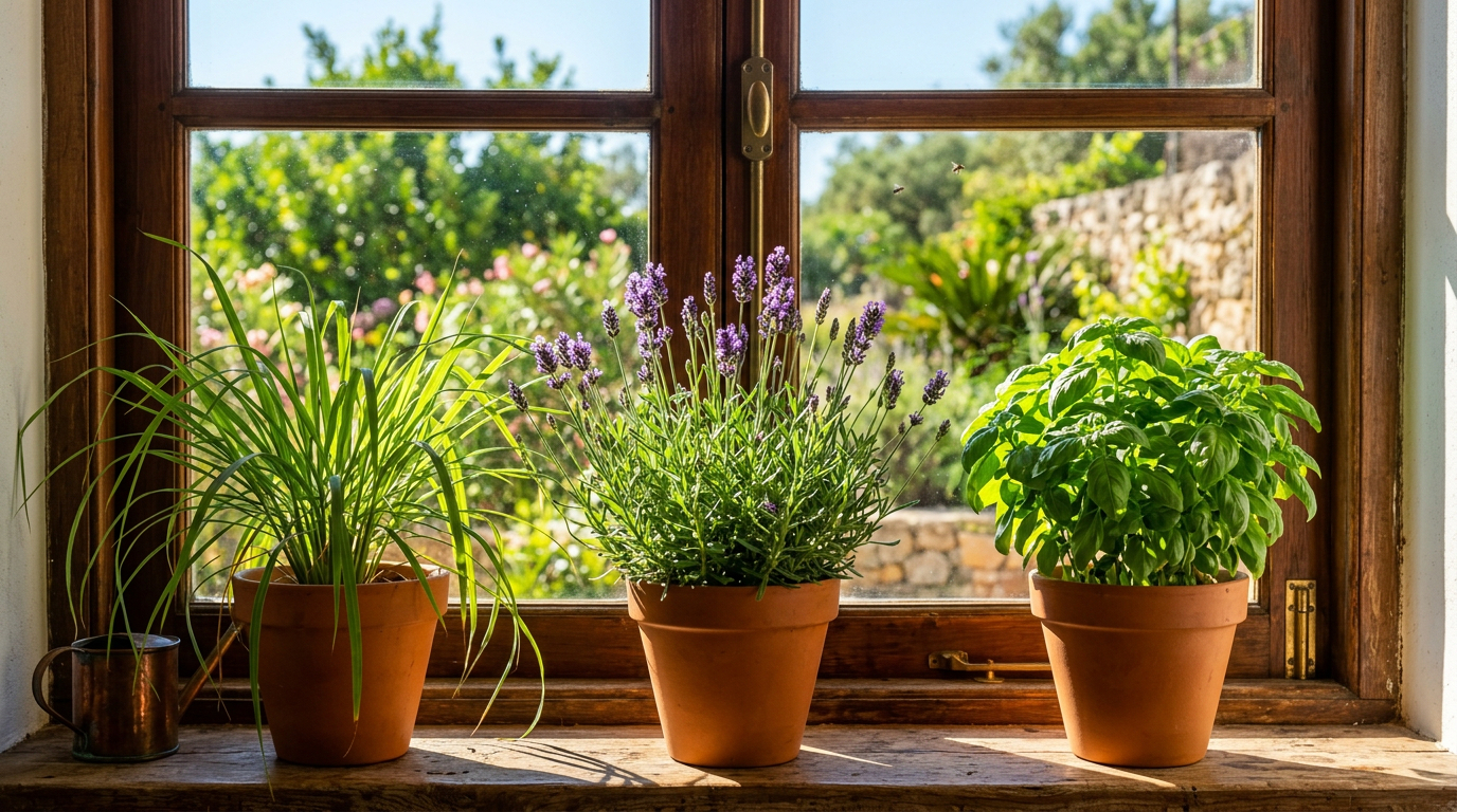  As 3 plantas que você precisa ter na janela para nunca mais ver mosca, mosquito ou pernilongo dentro de casa 