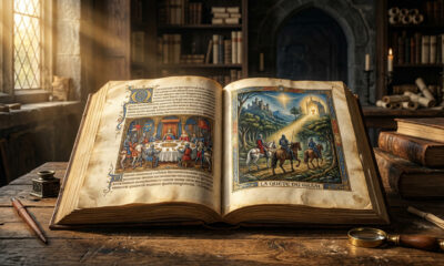 Manuscrito de 700 anos sobre o Santo Graal vai a leilão e pode valer milhões