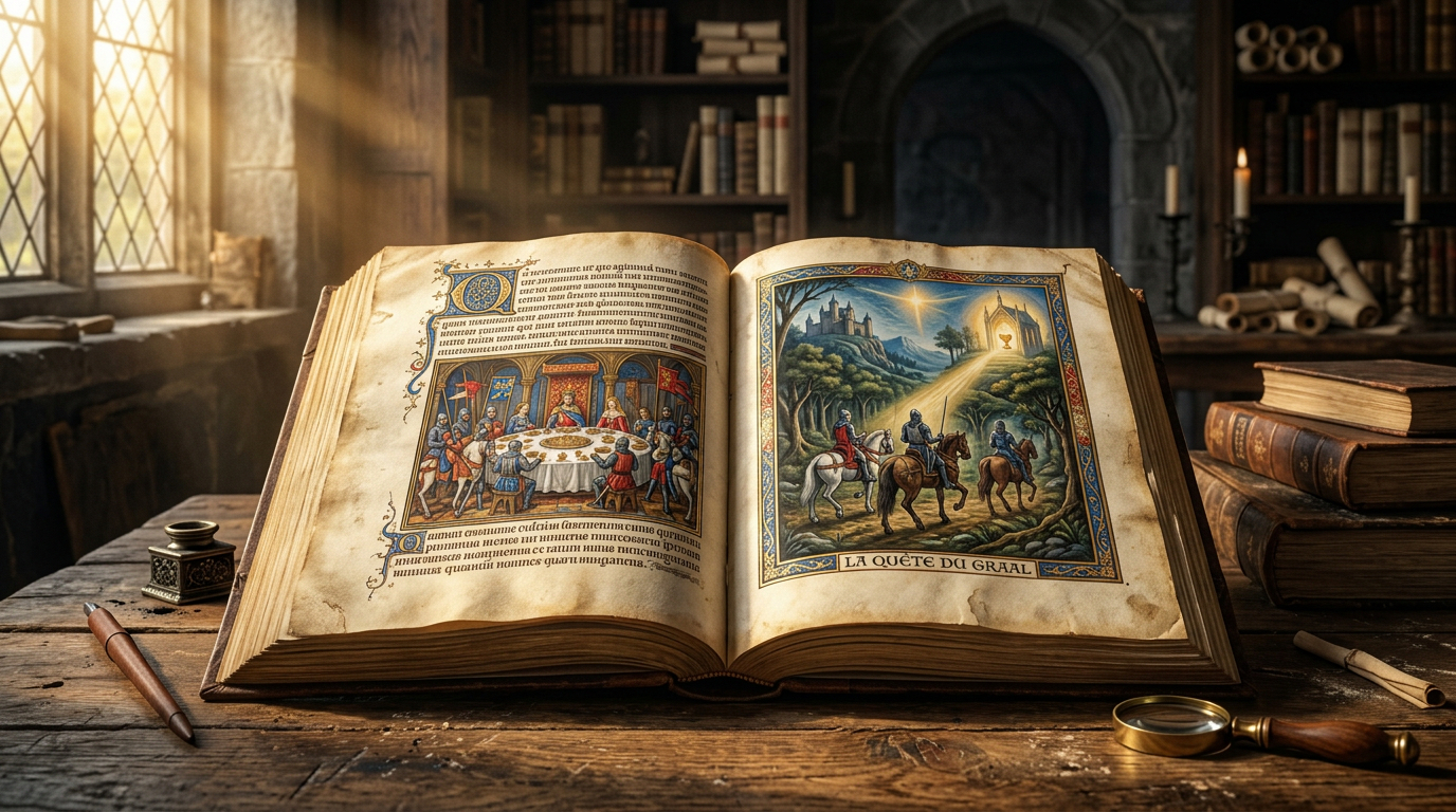 Manuscrito de 700 anos sobre o Santo Graal vai a leilão e pode valer milhões