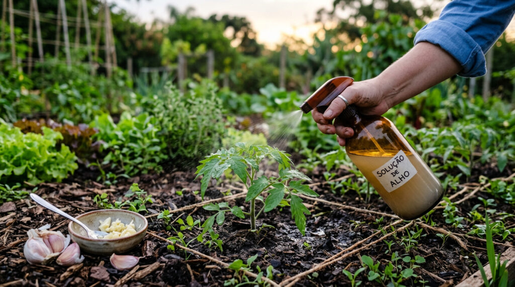Como proteger seu jardim de lesmas e caracóis. O truque barato e rápido com alho