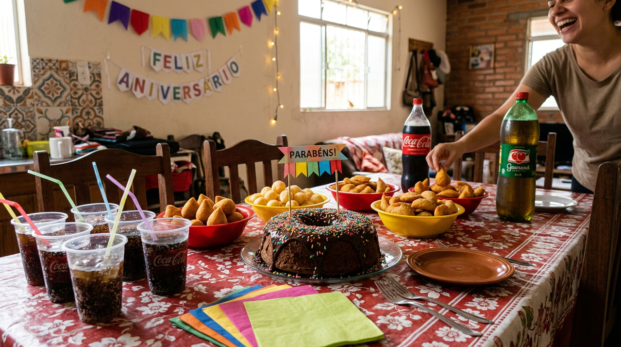 Festas de antigamente não precisavam de luxo e a música no rádio já animava todo mundo