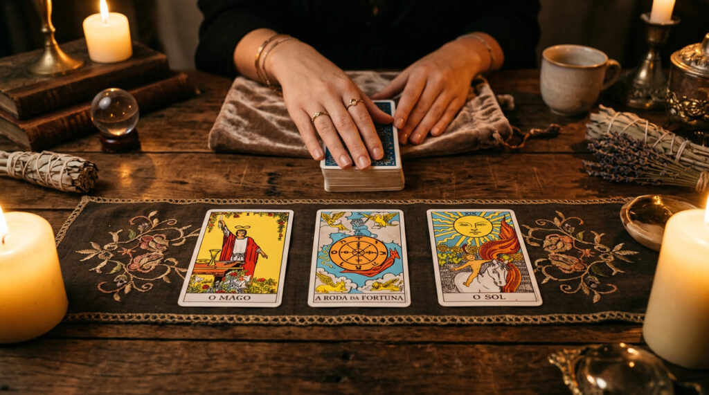 Essas 3 cartas do tarot costumam aparecer quando novos caminhos começam a se abrir na vida