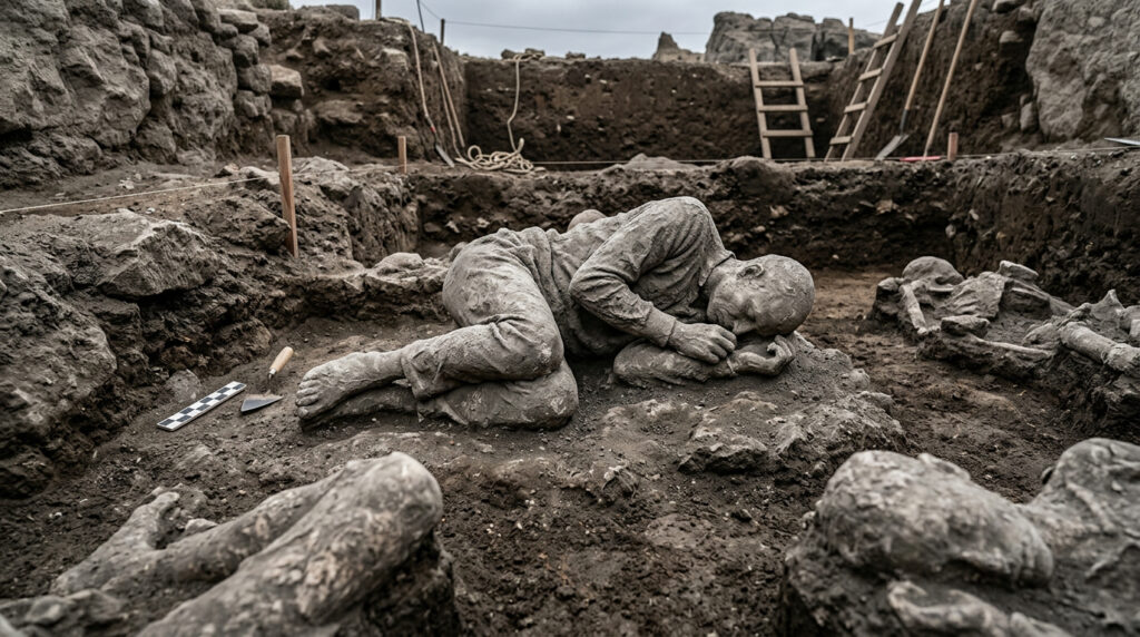 Cientistas identificam médico de Pompeia graças a uma caixa de instrumentos
