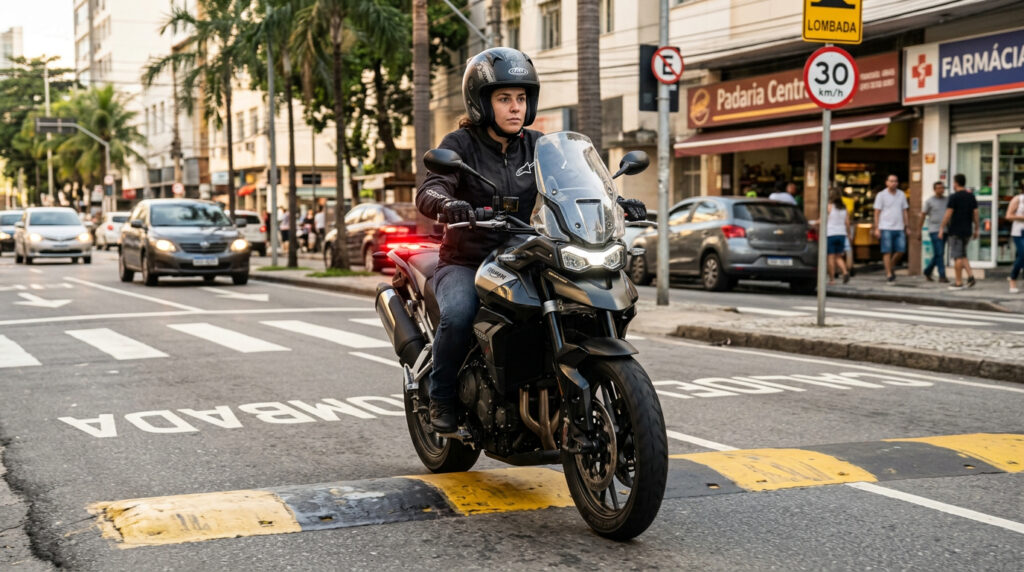 O erro no quebra-molas que faz muita moto apagar e assusta pilotos iniciantes