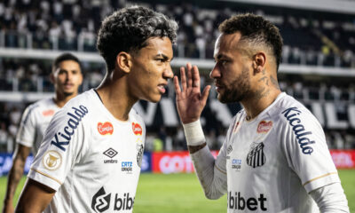 Neymar e Robinho Jr. estão no centro de crise no Santos após acusação de agressão em treino