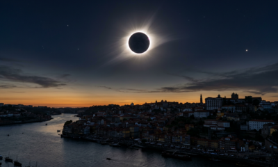 NASA confirma o maior eclipse solar do século para 2 de agost com 6 minutos de escuridão total