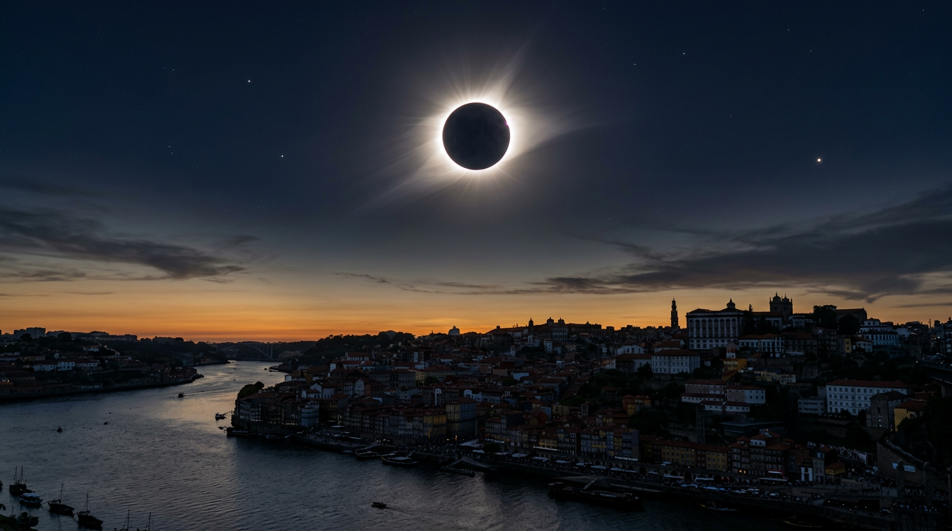 NASA confirma o maior eclipse solar do século para 2 de agost com 6 minutos de escuridão total