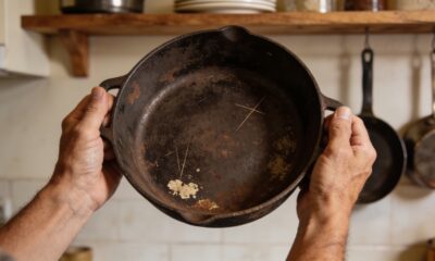 Objetos como panela de ferro duravam anos e faziam parte da rotina da casa