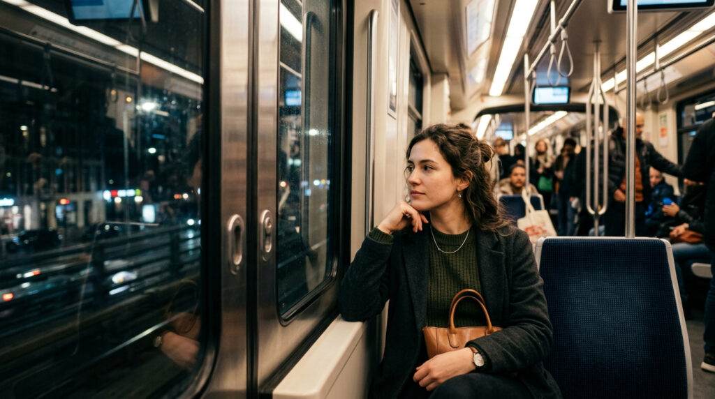 O que significa preferir o assento da ponta no transporte público, segundo a psicologia