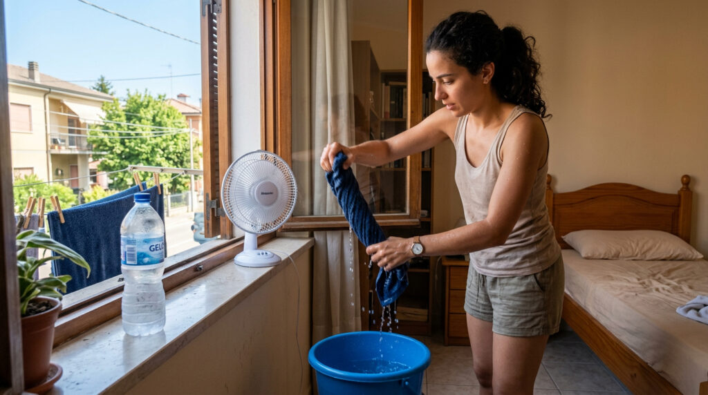 Nunca mais vai precisar de ar-condicionado no quarto. Este truque refresca o ambiente em 5 minutos