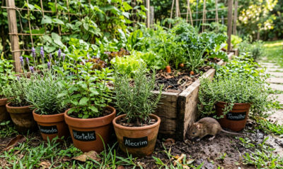 Sem veneno nem armadilhas: como repelir ratos do jardim naturalmente usando plantas e remédios caseiros.