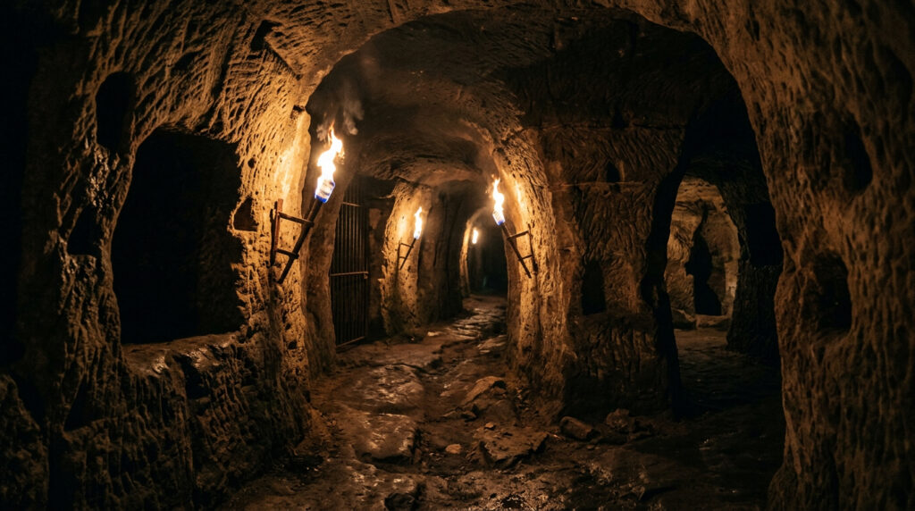 Mil cavernas subterrâneas em uma única cidade. Esta é a maior rede da Europa