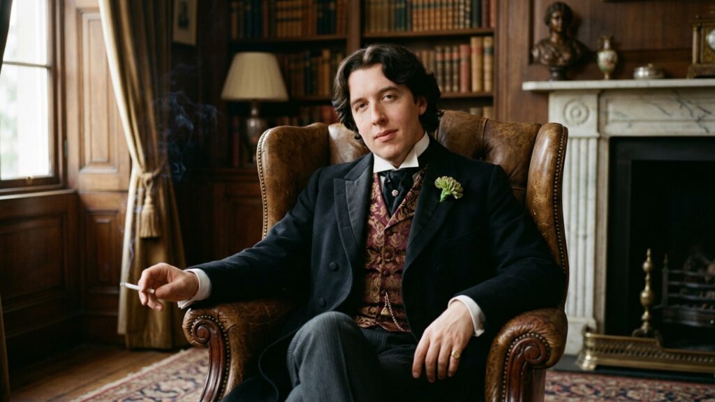 Oscar Wilde, poeta e dramaturgo irlandês: "Um homem pode ser feliz com qualquer mulher, desde que não a ame."