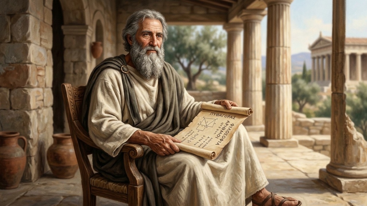 Frase do dia de Pitágoras, filósofo e matemático grego: "Eduque as crianças e não será preciso punir os homens."