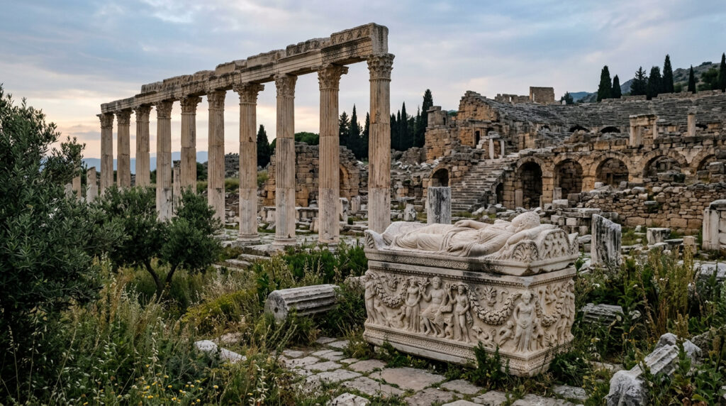 Arqueólogos estavam escavando perto de um shopping center e descobriram uma propriedade romana de 2.000 anos