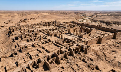 Arqueólogos descobriram os restos de um dos maiores mosteiros cristãos já construídos