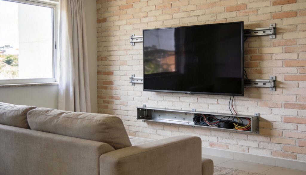 Como instalar suporte de TV com segurança e deixar a sala mais organizada