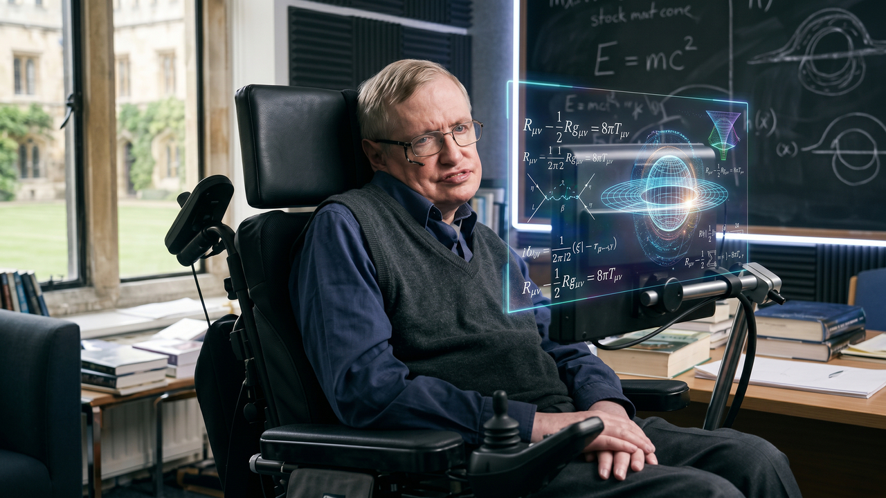 Stephen Hawking, físico teórico e cosmólogo britânico: "Pessoas quietas e silenciosas têm as mentes mais brilhantes e poderosas."