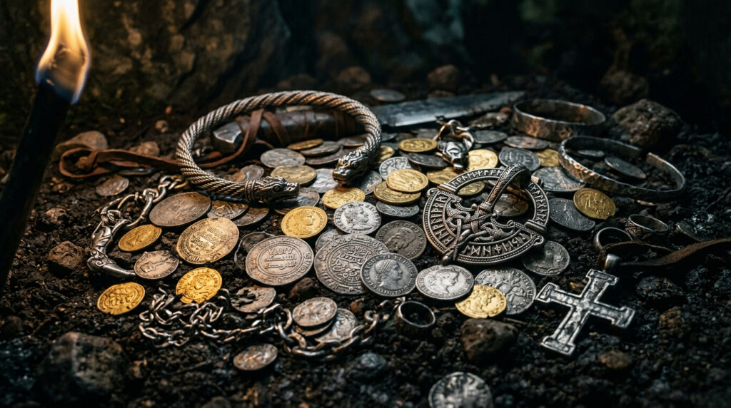 Encontraram um tesouro de mil anos enterrado no subsolo e então perceberam por que ele havia sido deixado ali