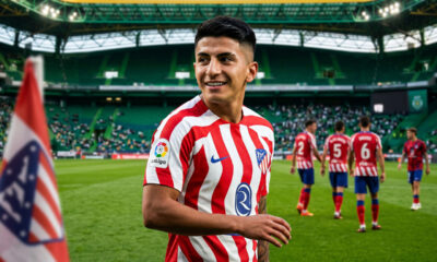Thiago Almada se aproxima de saída do Atlético de Madrid, e torcedores do Palmeiras sugerem troca