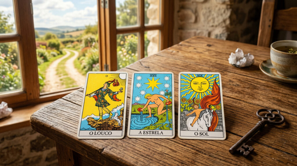 Essas cartas do tarot simbolizam sorte, novos caminhos e fases mais positivas