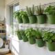 Como fazer horta suspensa simples na varanda e cultivar temperos usando pouco espaço
