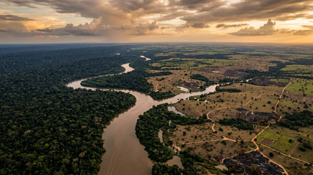 Satélites e inteligência artificial revelam degradação alarmante entre Amazônia e Cerrado