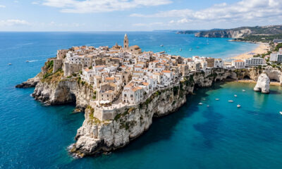 A "Pérola do Adriático": a vila italiana no topo de um penhasco com um castelo e uma catedral do século XII