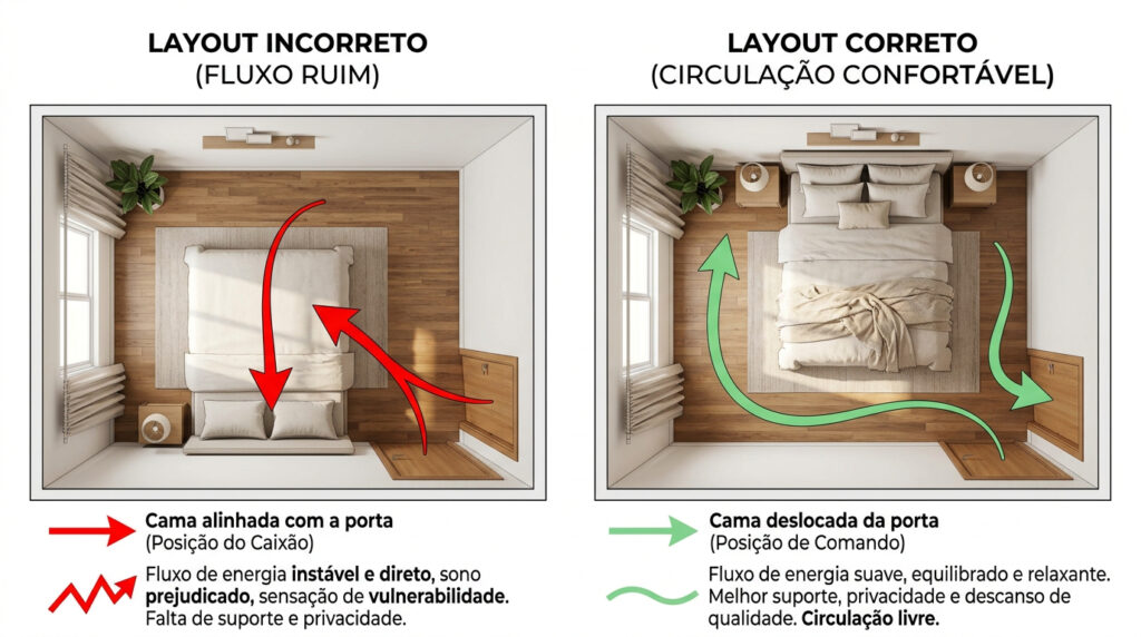 Como posicionar a cama no quarto: segundo o feng shui, evite essa posição