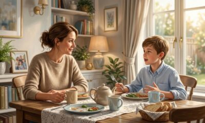 Um estudo de psicologia concluiu que mães que conversam frequentemente sobre sonhos e educação com seus filhos têm uma resiliência emocional e familiar sem igual