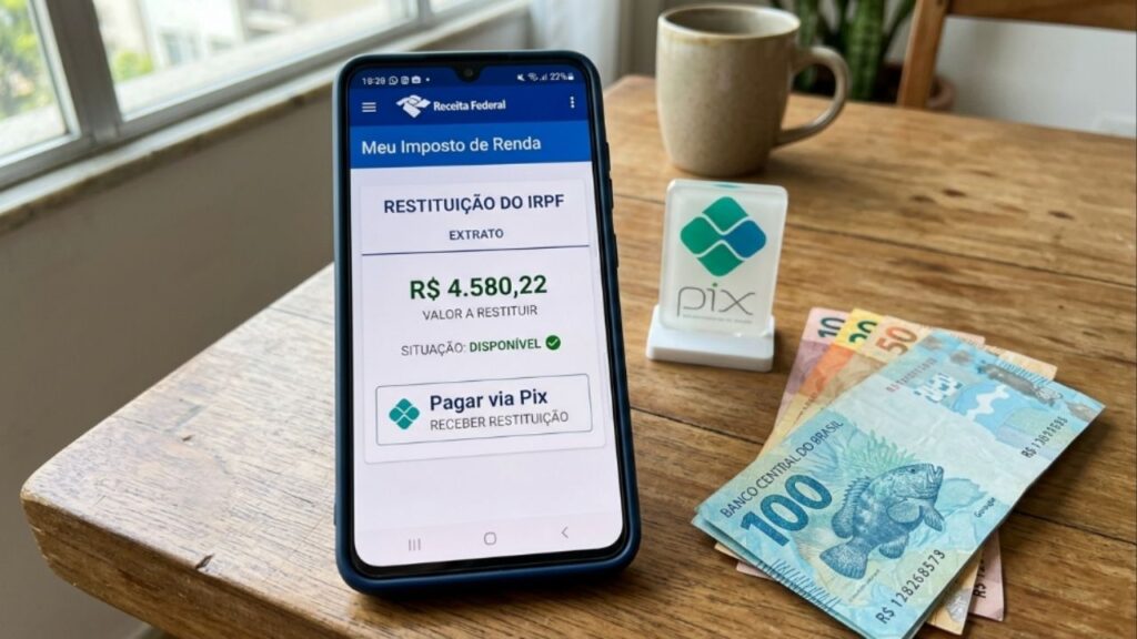 Como garantir sua rescisão do Imposto de Renda pelo aplicativo do celular sem precisar ir ao banco