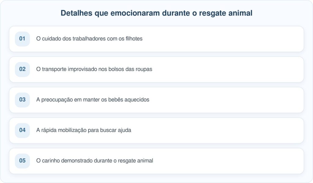 Jardineiros chegam para trabalhar e saem com os bolsos cheios de bebês