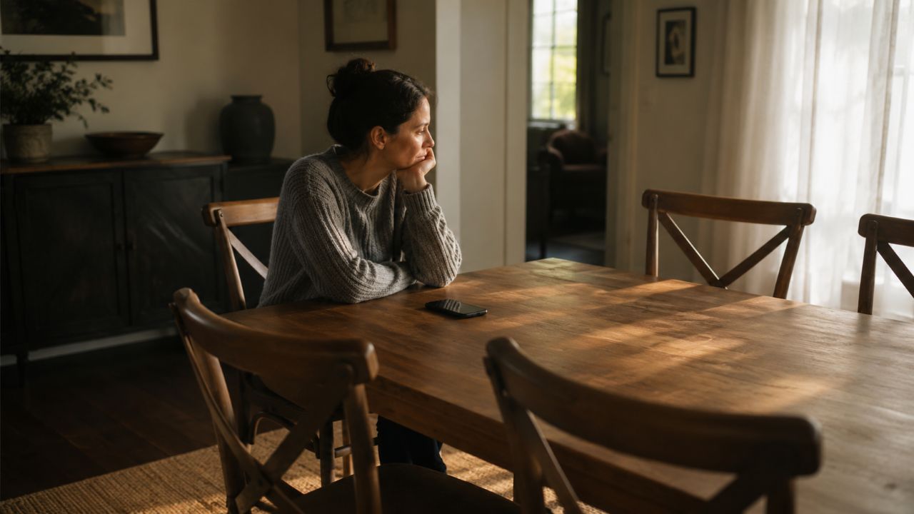 A psicologia afirma que a solidão na meia-idade não é a mesma que na juventude, pois surge quando já não se espera sentir-se emocionalmente deslocado