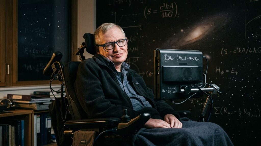 Stephen Hawking, físico teórico e cosmólogo britânico: "Pessoas quietas e silenciosas têm as mentes mais brilhantes e poderosas."