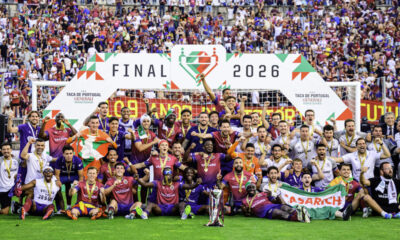 Torreense campeão da Taça de Portugal (Foto: A Bola)