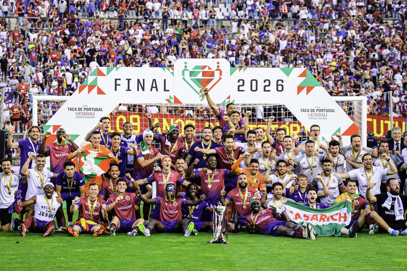Torreense campeão da Taça de Portugal (Foto: A Bola)