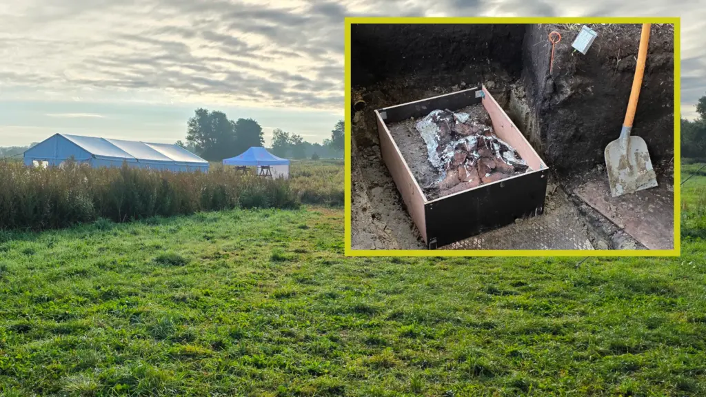 Uma grande descoberta na Alemanha. Encontraram vestígios de um antigo ritual