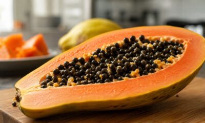 Sementes de mamão concentram fibras e compostos naturais da fruta