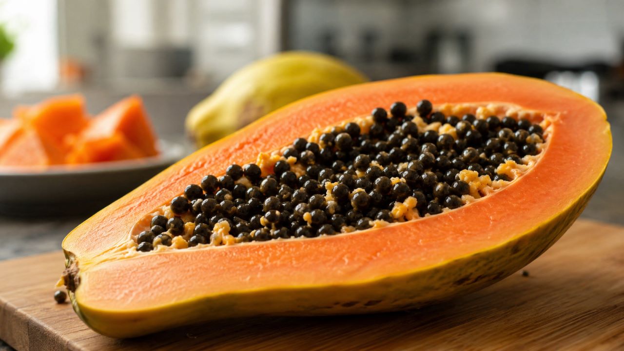 Sementes de mamão concentram fibras e compostos naturais da fruta