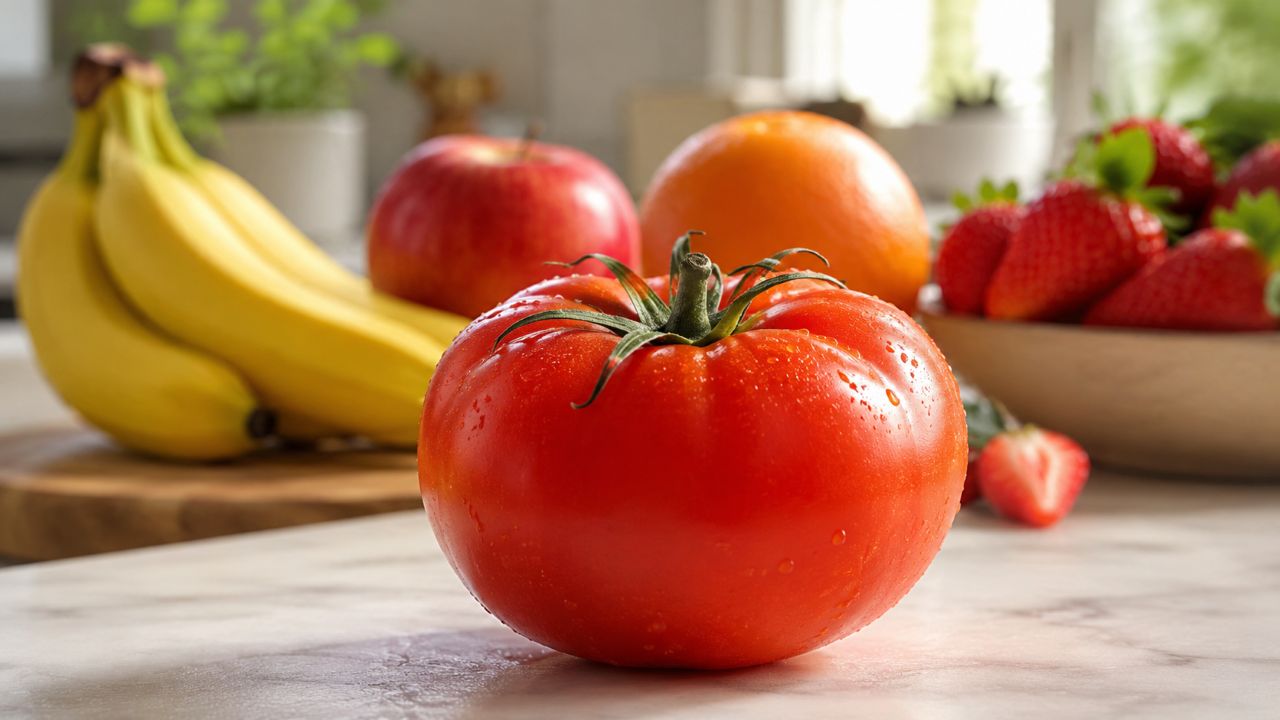 Subtítulo: Tomate surpreendeu ao superar frutas populares em um ranking baseado na densidade de nutrientes