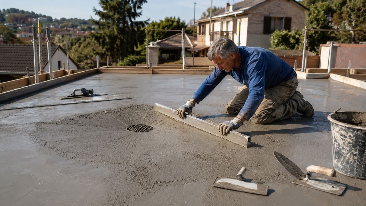 Traço correto, compactação, caimento e cura ajudam a reduzir fissuras e infiltrações na laje