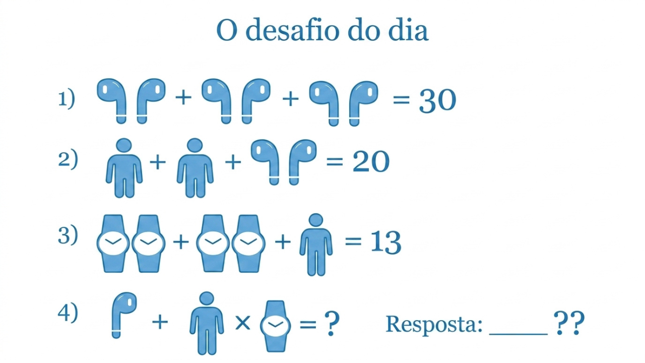 Só os mais observadores acertam o desafio: quase ninguém responde em menos de 30 segundos