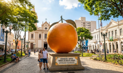 A “Capital da Laranja” é a 3ª melhor para viver no Brasil e produz 1 em cada 3 copos de suco consumidos no mundo com um IDH de 0,815 de país europeu