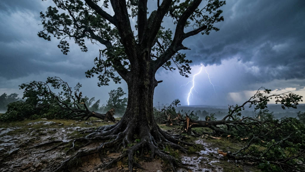 Provérbio africano do dia, “Quando as raízes de uma árvore são profundas, ela não precisa temer o vento, porque sabe de onde veio antes de enfrentar a tempestade.” Sobre resistência em tempos difíceis e valores