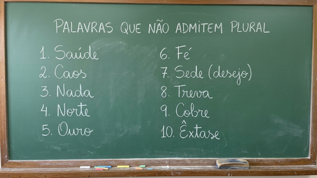 10 palavras em português que não têm plural e muita gente não sabe
