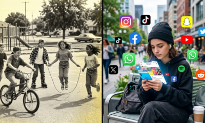 Os adolescentes que cresceram sem redes sociais nos anos 90 não desenvolveram apenas privacidade, mas uma identidade emocional que a geração exposta raramente consegue sustentar
