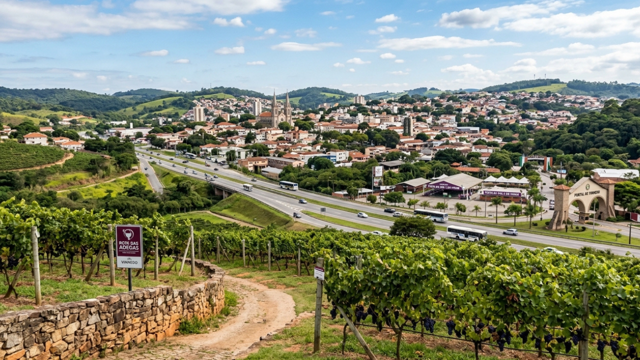 A Cidade da Uva no interior paulista: vinícolas centenárias e um dos maiores parques temáticos da América Latina a 75 km de São Paulo