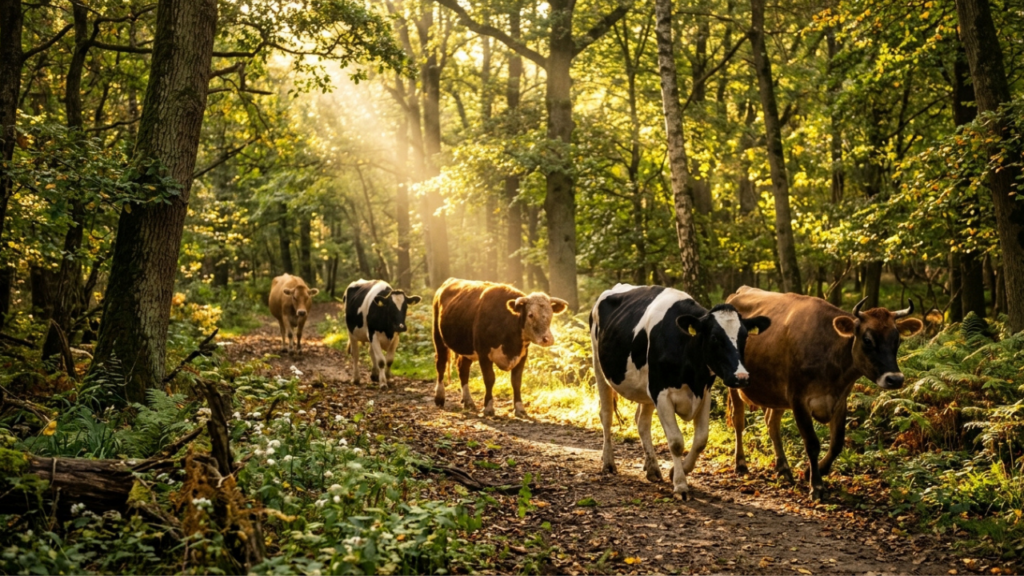 Em 1871, um fazendeiro abandonou cinco vacas numa ilha remota e elas acabaram sobrevivendo por 140 anos e colonizando o local com quase 2 mil delas, o que surpreende cientistas até hoje