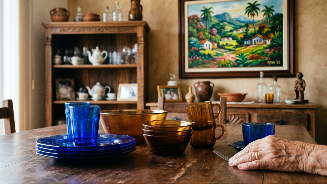 Todas as avós tinham isso em casa nos anos 60 e 70 e hoje são relíquias disputadas em feiras e brechós valendo uma nota