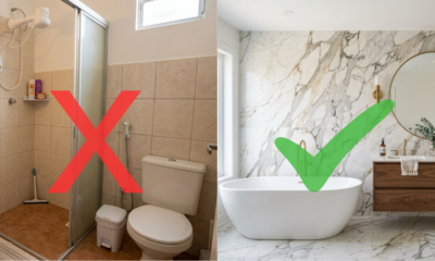 Adeus ao azulejo: as novas placas que imitam mármore são as mais bonitas e ideais para reformas sem sujeira